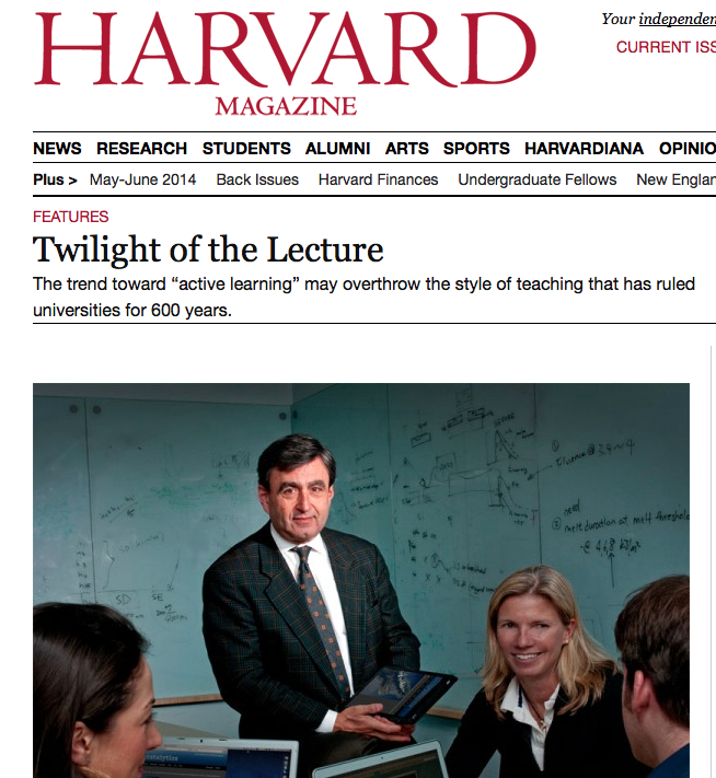 Goodbye lecture, hello engagement!